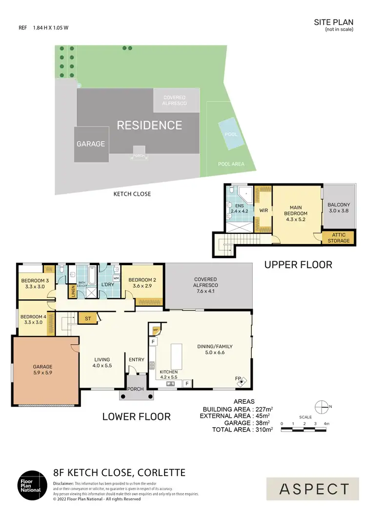 Floorplan of Homely house listing, 8F Ketch Close, Corlette NSW 2315