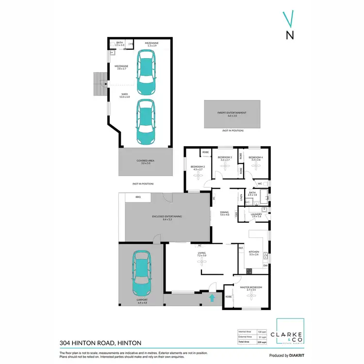 Floorplan of Homely house listing, 304 Hinton Road, Hinton NSW 2321