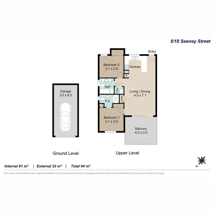 Floorplan of Homely unit listing, 5/18 Seeney Street, Zillmere QLD 4034
