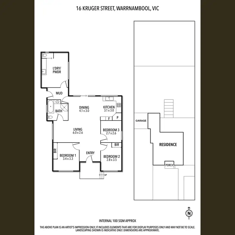 Floorplan of Homely house listing, 16 Kruger Street, Warrnambool VIC 3280
