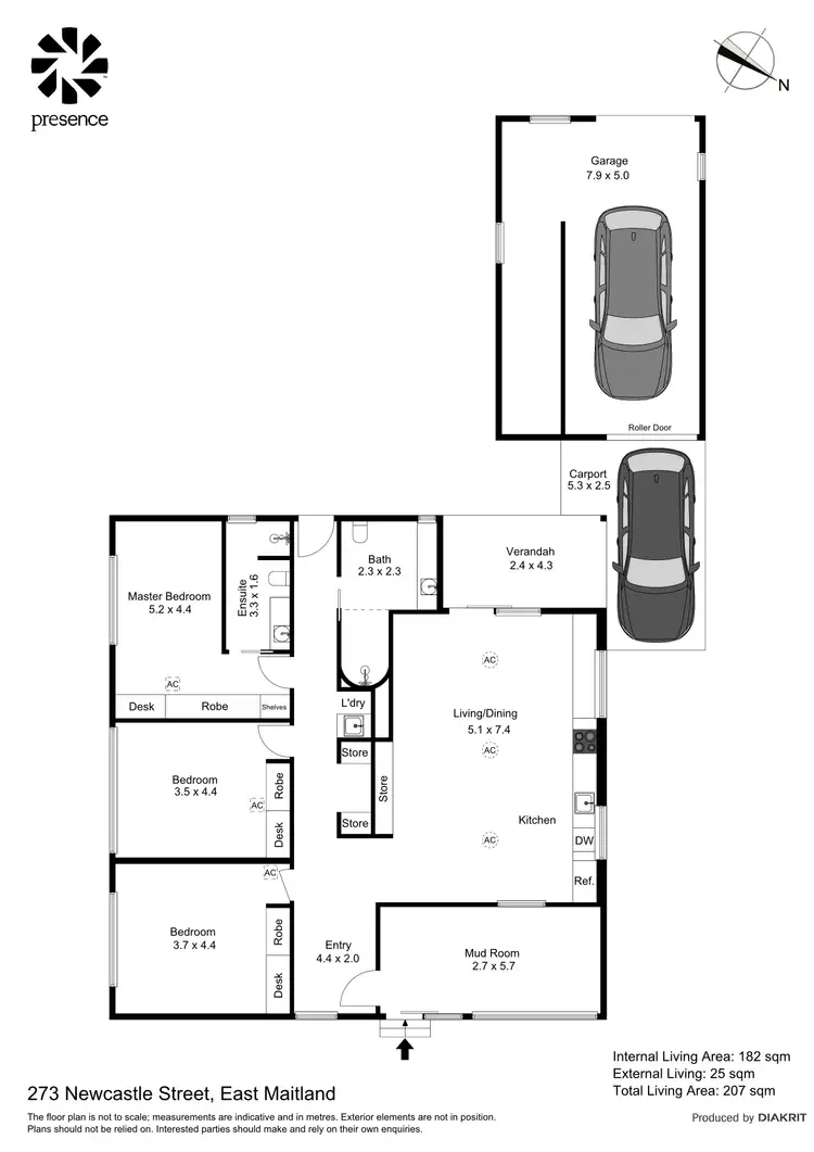Floorplan of Homely house listing, 273 Newcastle Street, East Maitland NSW 2323