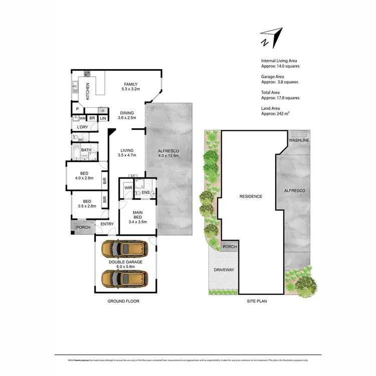 Floorplan of Homely unit listing, 6/315 Dromana Parade, Safety Beach VIC 3936