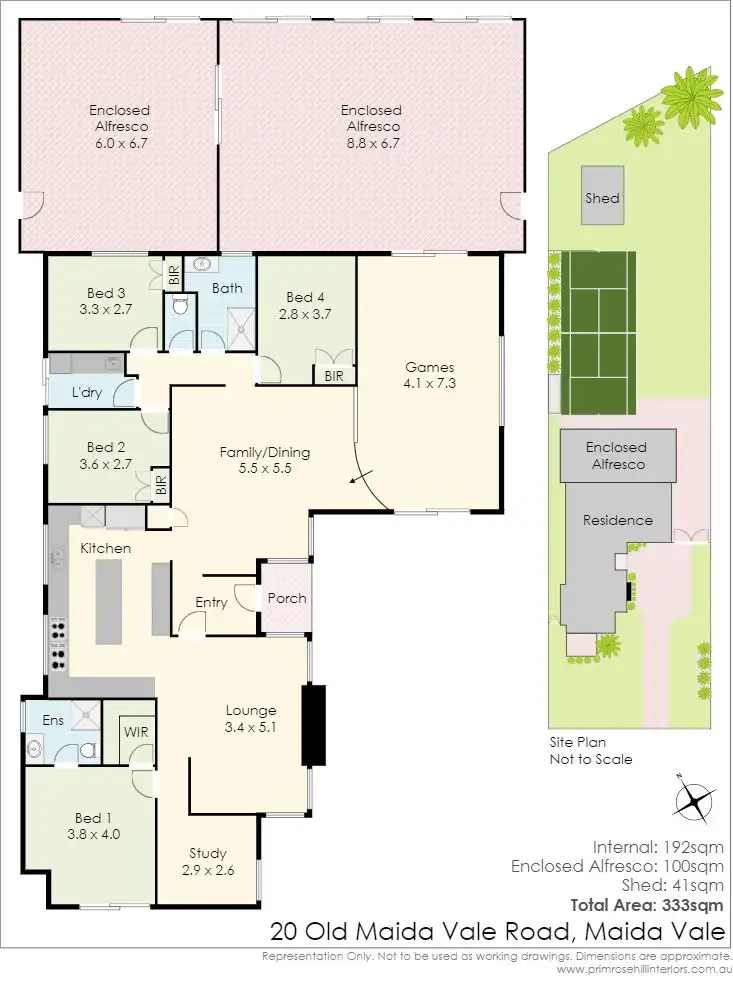 Floorplan of Homely house listing, 20 Old Maida Vale Road, Maida Vale WA 6057