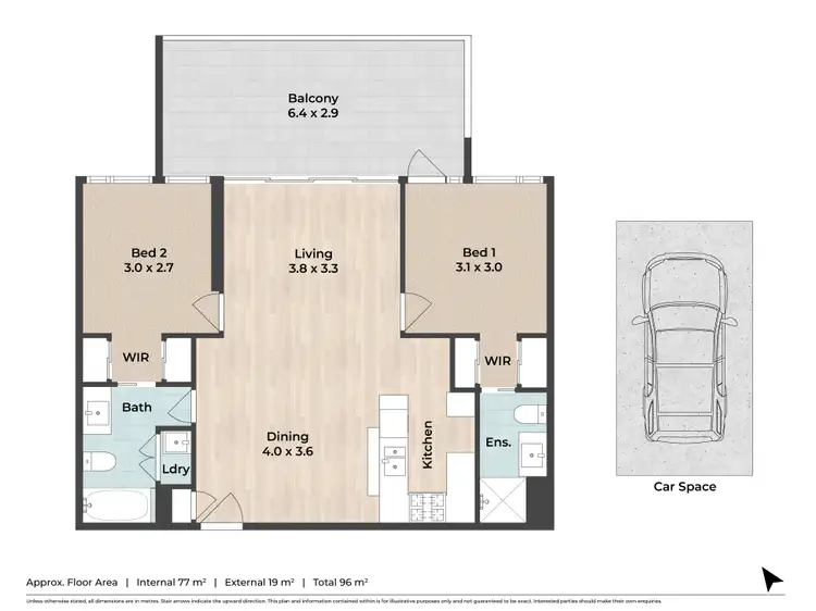 Floorplan of Homely unit listing, 12/40 Ramsgate Street, Kelvin Grove QLD 4059