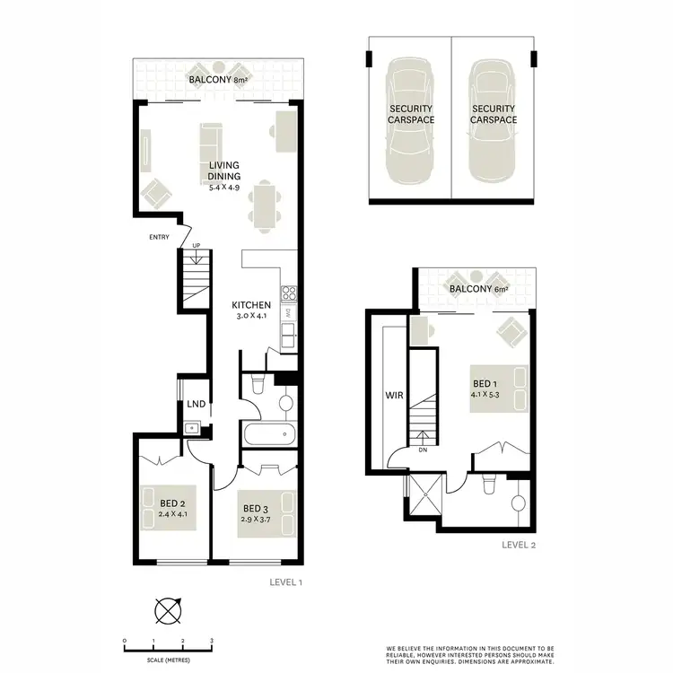 Floorplan of Homely apartment listing, 41/110 Cascade Street, Paddington NSW 2021