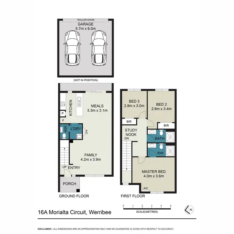Floorplan of Homely house listing, 16A Morialta Circuit, Werribee VIC 3030