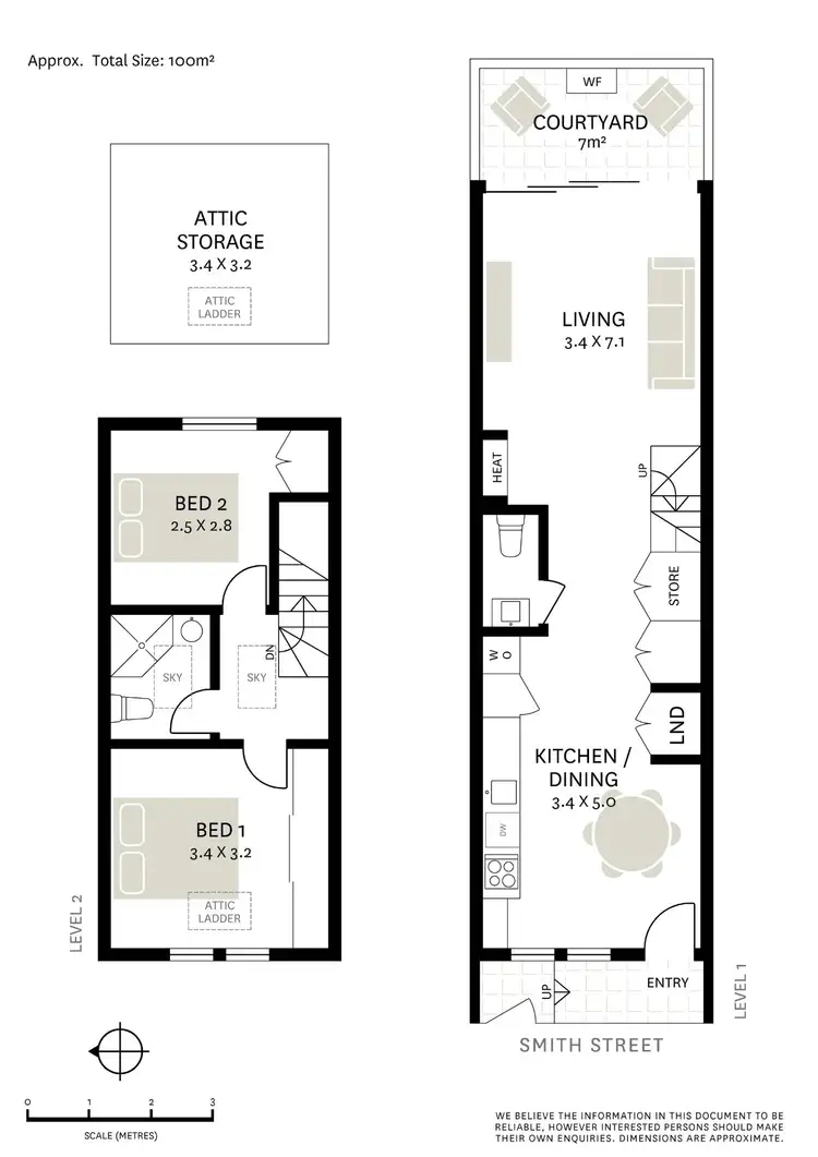 Floorplan of Homely terrace listing, 28 Smith Street, Surry Hills NSW 2010