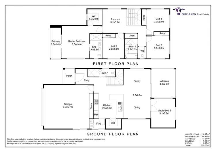 Floorplan of Homely house listing, 13 Helix Close, Spring Mountain QLD 4300