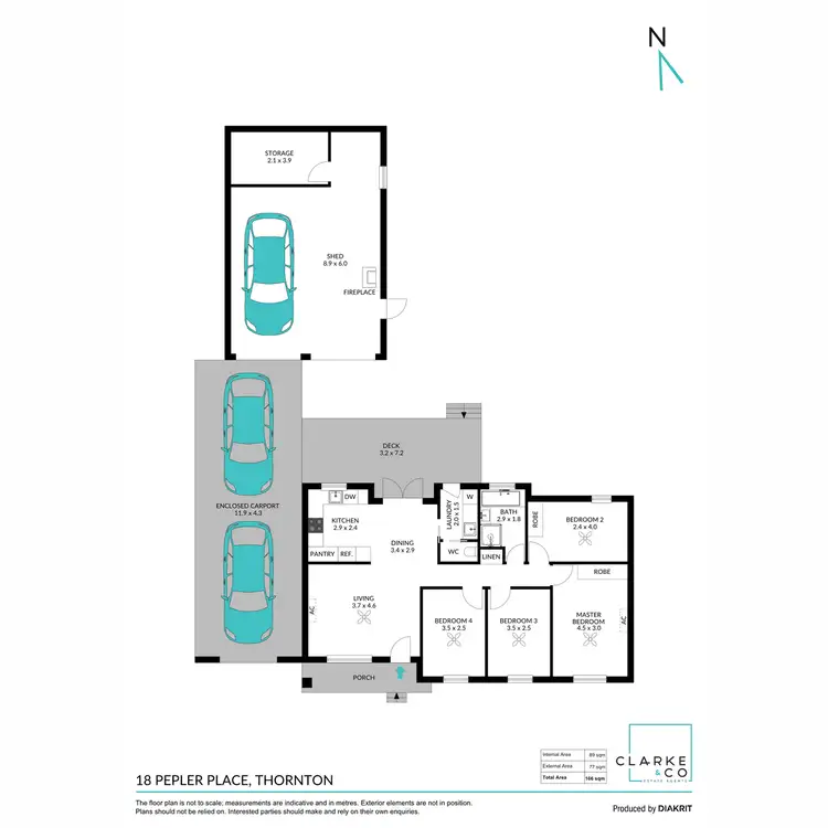 Floorplan of Homely house listing, 18 Pepler Place, Thornton NSW 2322