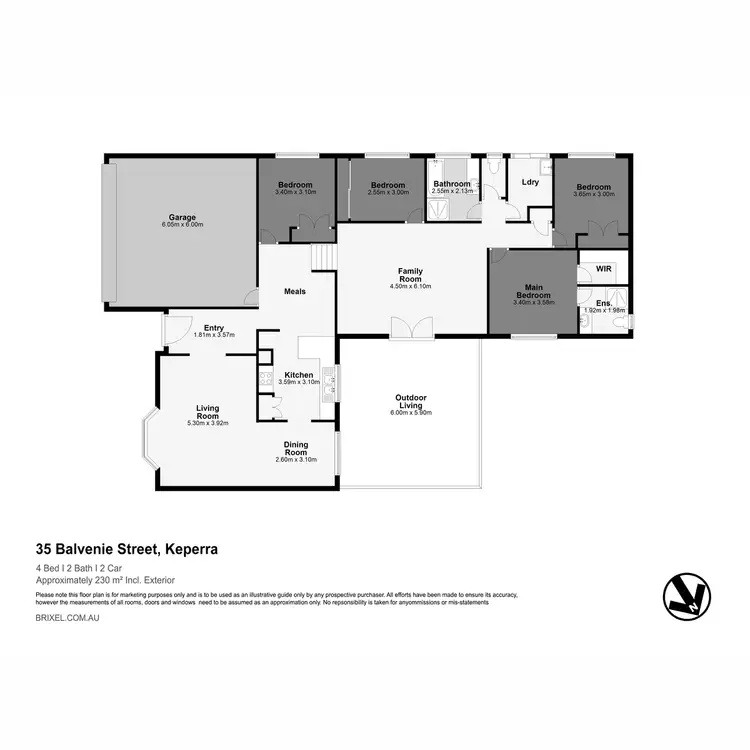 Floorplan of Homely house listing, 35 Balvenie Street, Keperra QLD 4054
