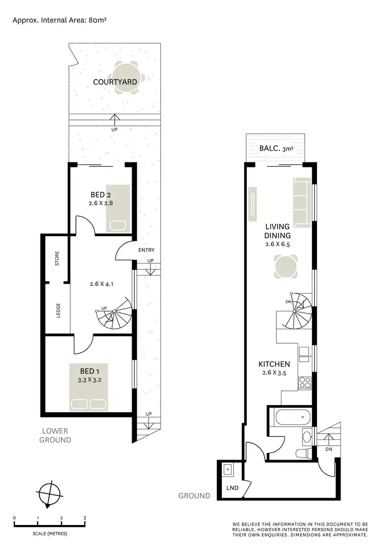 Floorplan of Homely apartment listing, 2/184 Lilyfield Road, Lilyfield NSW 2040