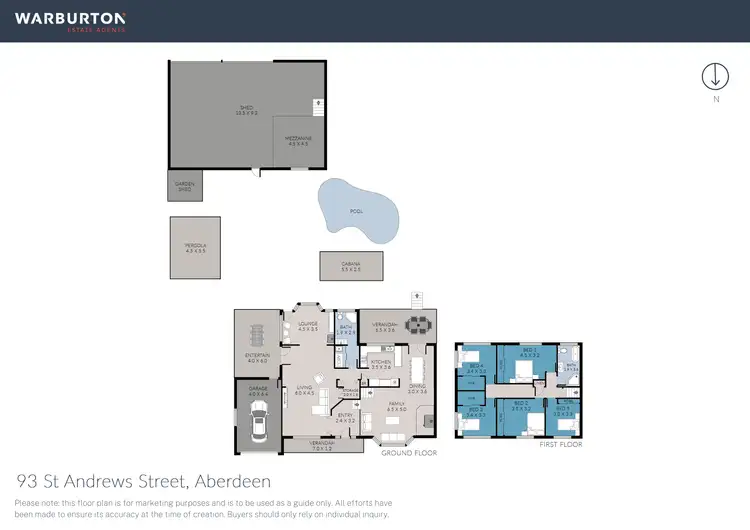 Floorplan of Homely house listing, 93 St Andrews Street, Aberdeen NSW 2336
