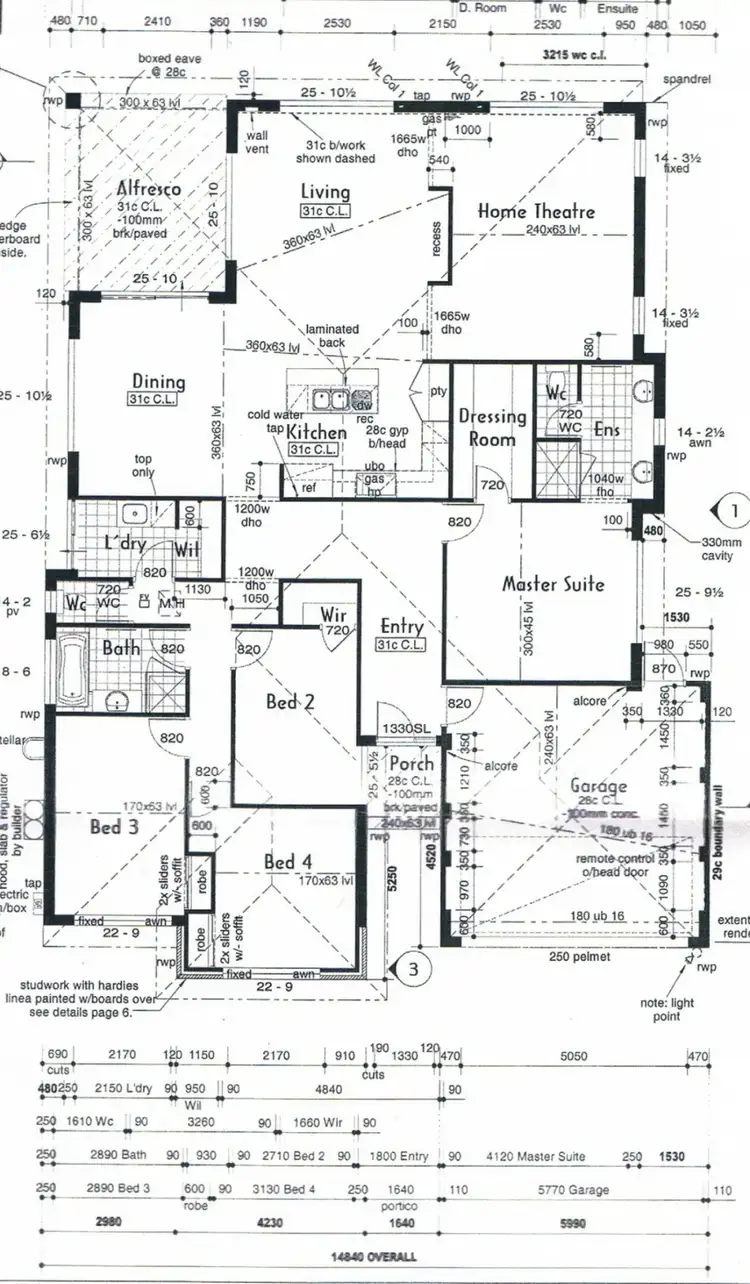 Floorplan of Homely house listing, 14 Spiral Flag Road, Yanchep WA 6035
