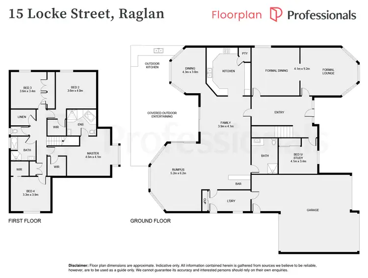 Floorplan of Homely house listing, 15 Locke Street, Raglan NSW 2795