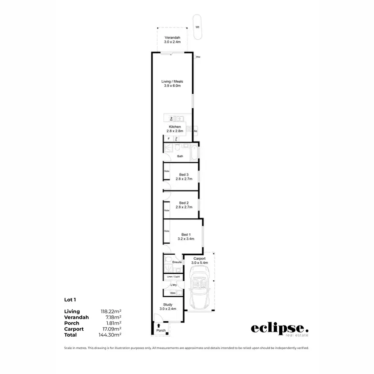 Floorplan of Homely house listing, 51 Parallel Avenue, Salisbury North SA 5108