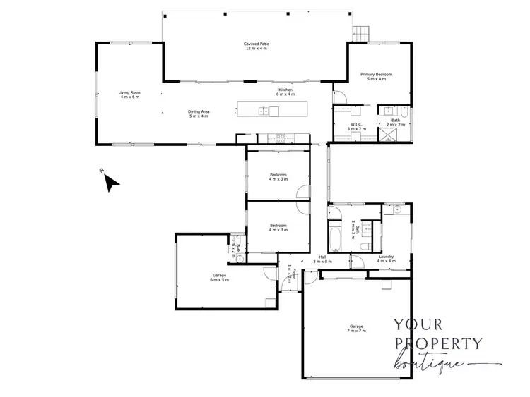 Floorplan of Homely house listing, 17 Woodlands Lane, Moore Park Beach QLD 4670