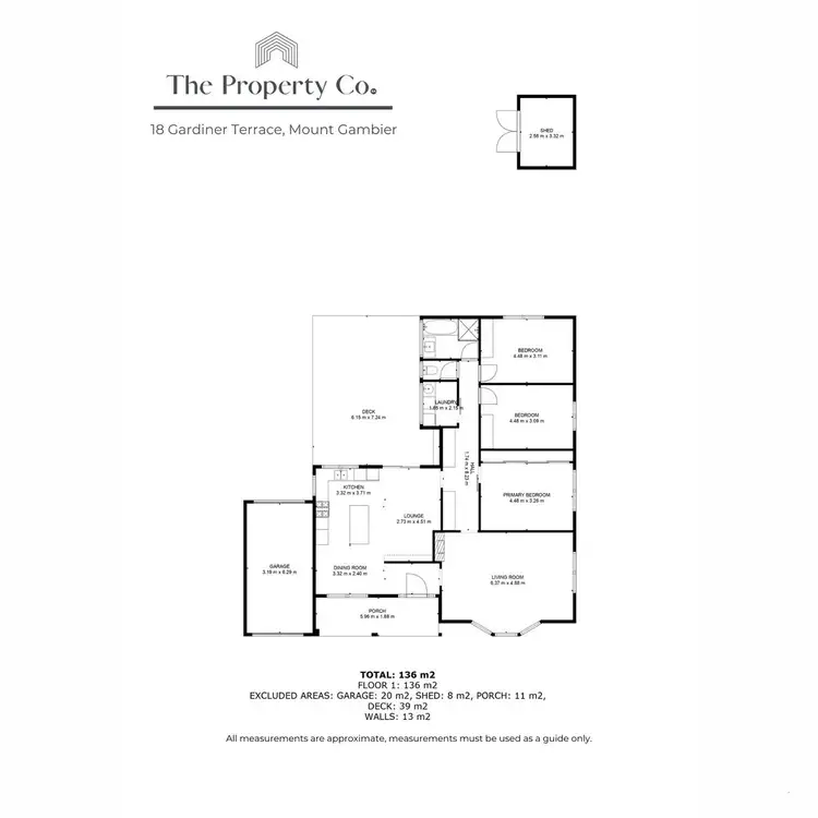 Floorplan of Homely house listing, 18 Gardiner Terrace, Mount Gambier SA 5290