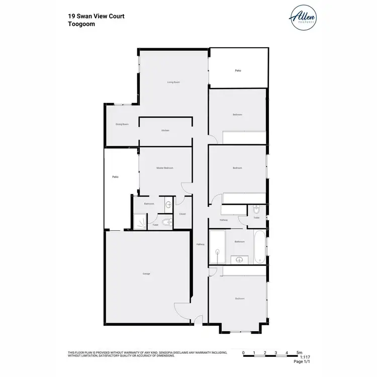 Floorplan of Homely house listing, 19 Swan View Court, Toogoom QLD 4655