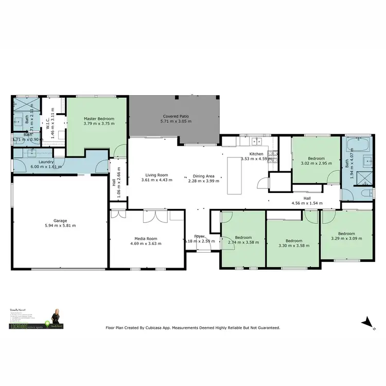 Floorplan of Homely house listing, 5 Marloo Drive, Tannum Sands QLD 4680