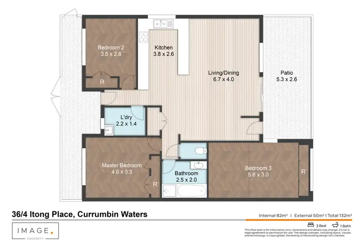 Floorplan of Homely unit listing, 36/4 Itong Place, Currumbin Waters QLD 4223