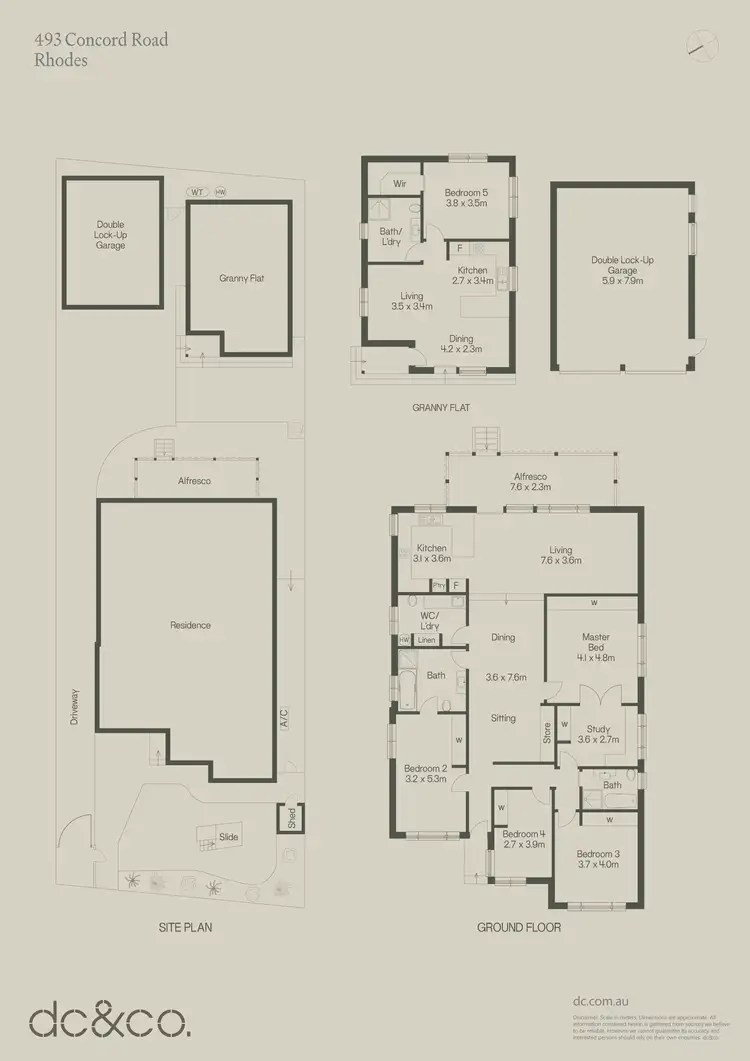 Floorplan of Homely house listing, 493 Concord Road, Rhodes NSW 2138