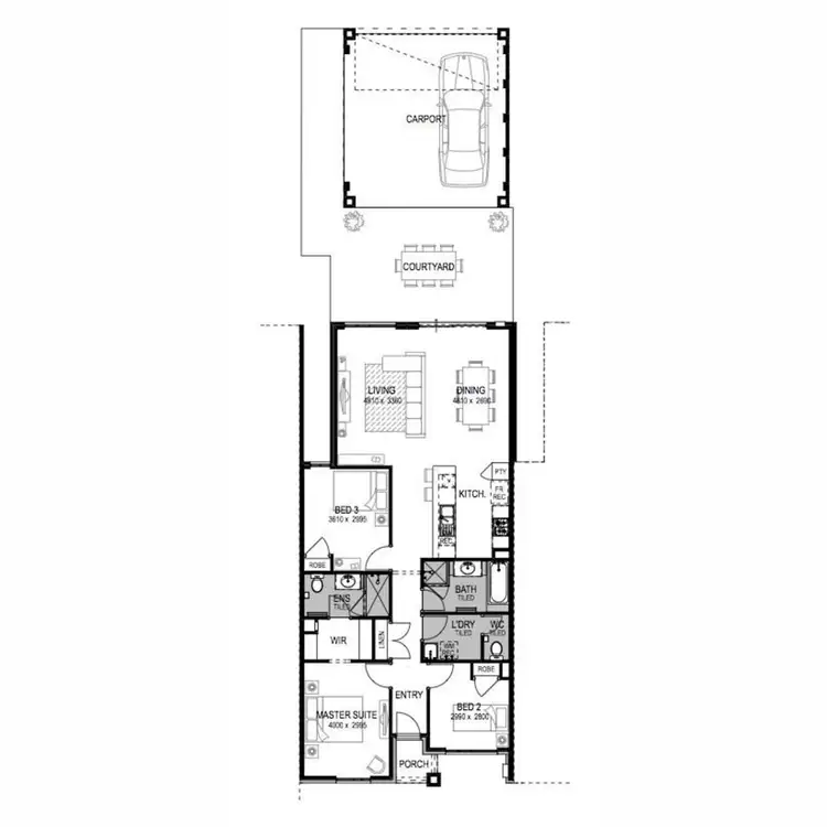 Floorplan of Homely house listing, 17 Altrincham Grove, Butler WA 6036