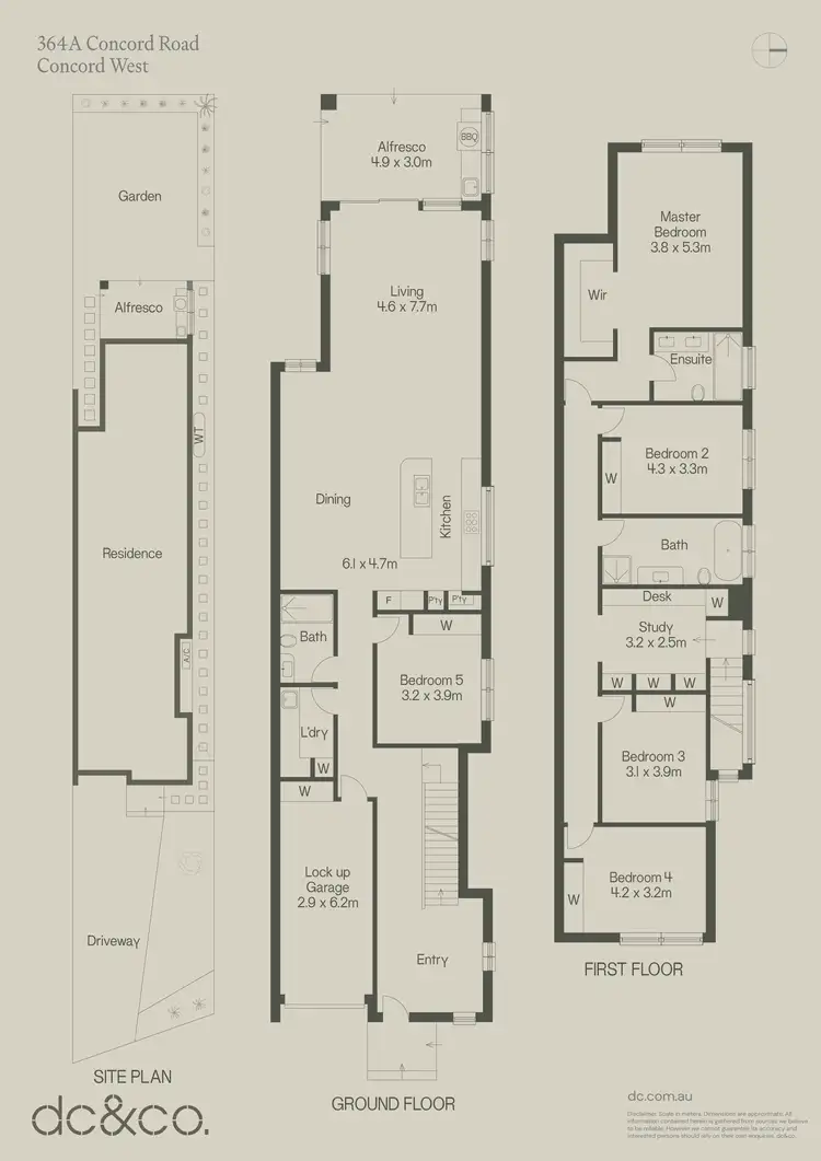 Floorplan of Homely semi-detached listing, 364A Concord Road, Concord West NSW 2138