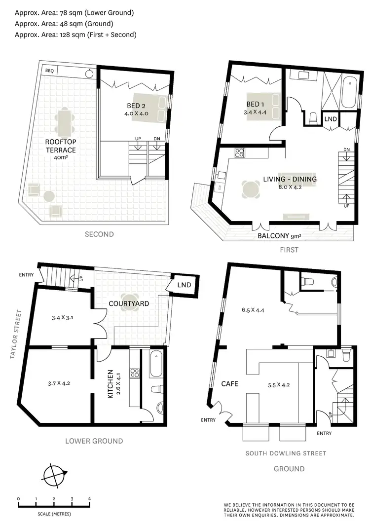 Floorplan of Homely apartment listing, 333 South Dowling Street, Darlinghurst NSW 2010