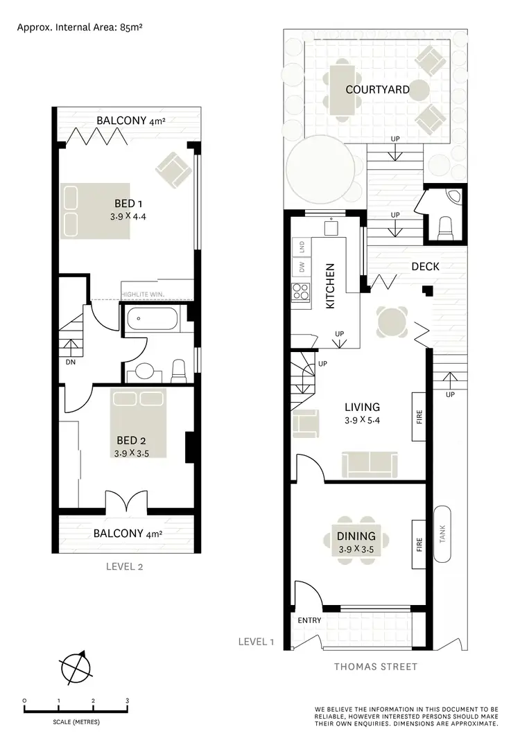 Floorplan of Homely house listing, 8 Thomas Street, Birchgrove NSW 2041