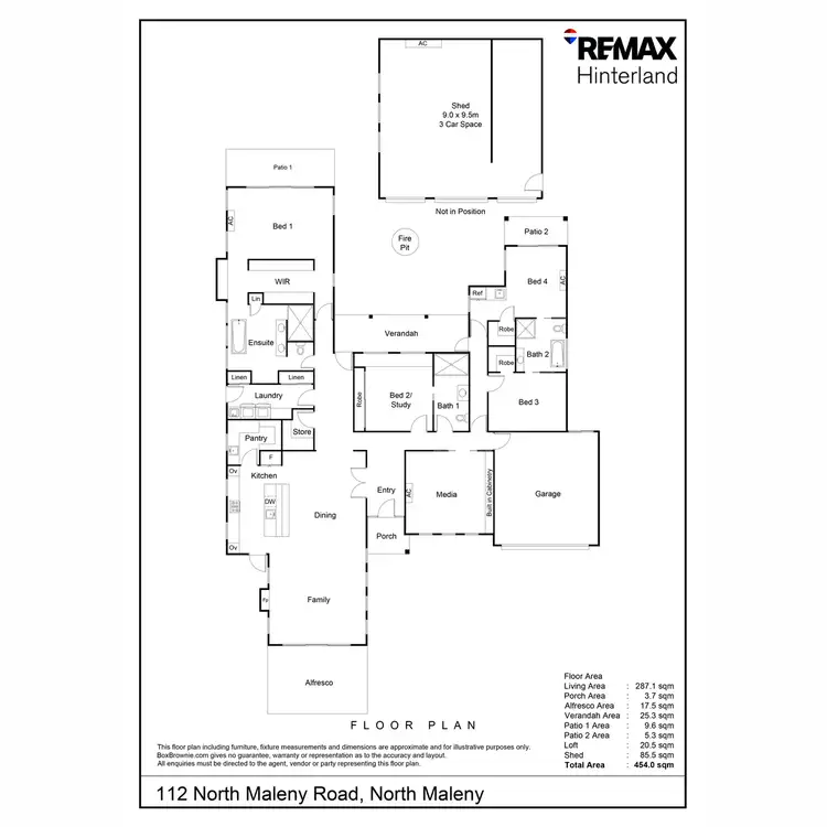 Floorplan of Homely house listing, 112 North Maleny Road, North Maleny QLD 4552