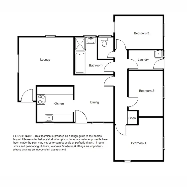 Floorplan of Homely house listing, 54 McSporran Crescent, Port Augusta West SA 5700