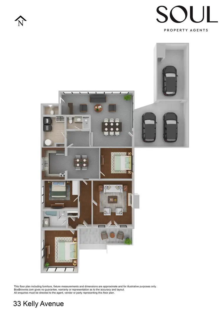 Floorplan of Homely house listing, 33 Kelly Avenue, Griffith NSW 2680