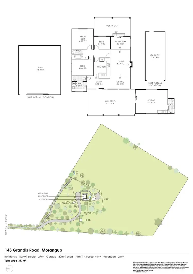 Floorplan of Homely rural property listing, 143 Grandis Road, Morangup WA 6083