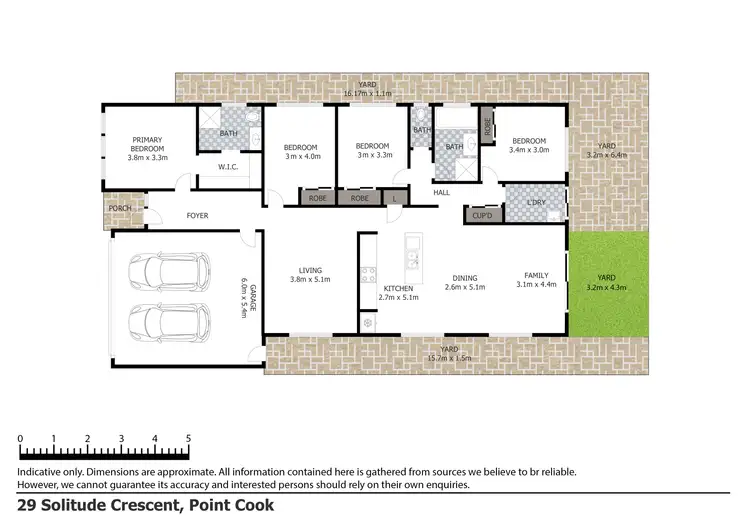 Floorplan of Homely house listing, 29 Solitude Crescent, Point Cook VIC 3030