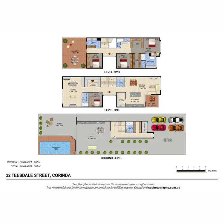 Floorplan of Homely house listing, 32 Teesdale Street, Corinda QLD 4075