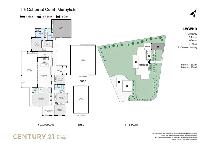 Floorplan of Homely house listing, 1-5 Cabernet Court, Morayfield QLD 4506