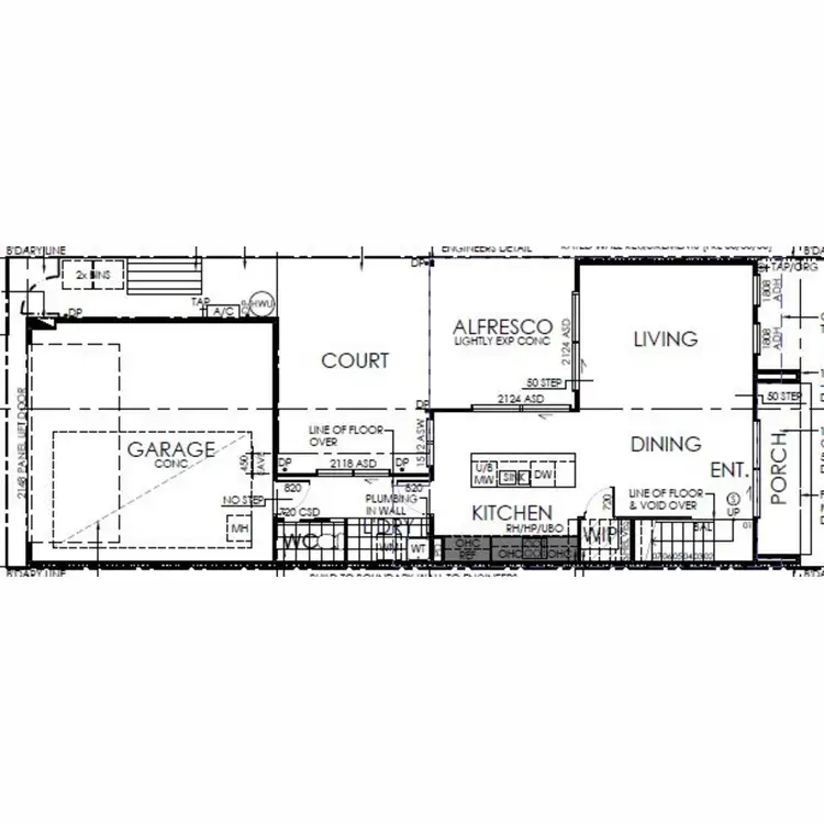 Floorplan of Homely townhouse listing, 64 Parkway Terrace, Palmview QLD 4553