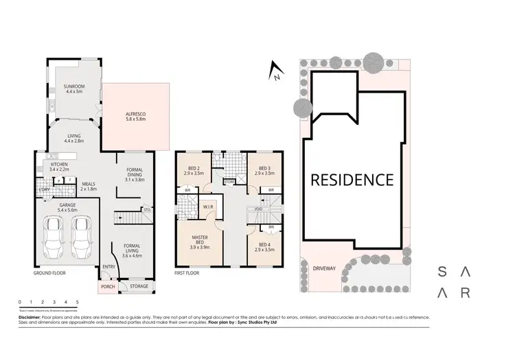 Floorplan of Homely house listing, 13 Blythe Avenue, Glenwood NSW 2768