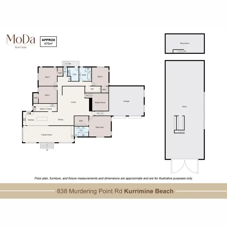 Floorplan of Homely house listing, 838 Murdering Point Road, Kurrimine Beach QLD 4871