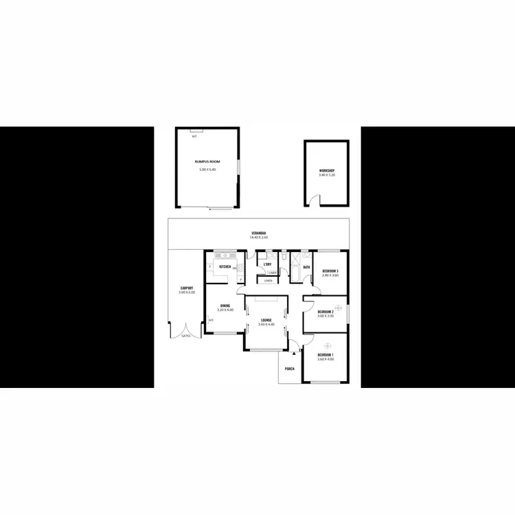 Floorplan of Homely house listing, 12 Ellythorp Avenue, Hectorville SA 5073