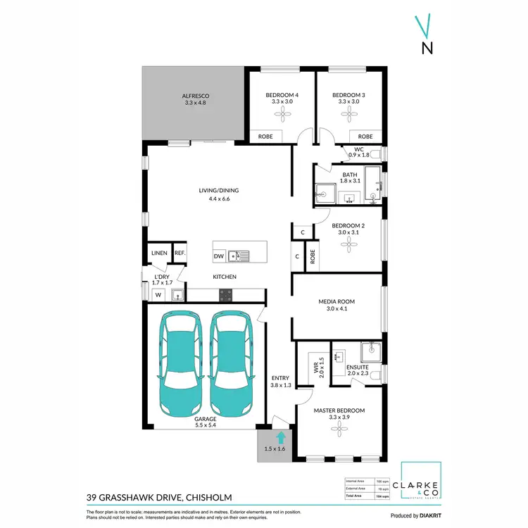 Floorplan of Homely house listing, 39 Grasshawk Drive, Chisholm NSW 2322