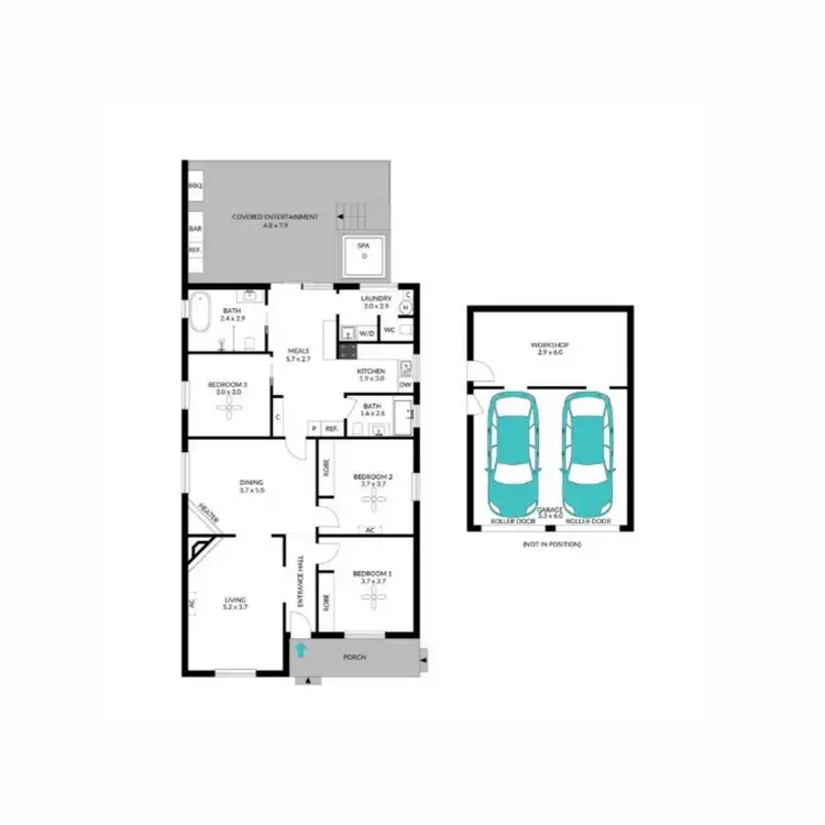 Floorplan of Homely house listing, 77 Bull Street, Mayfield NSW 2304