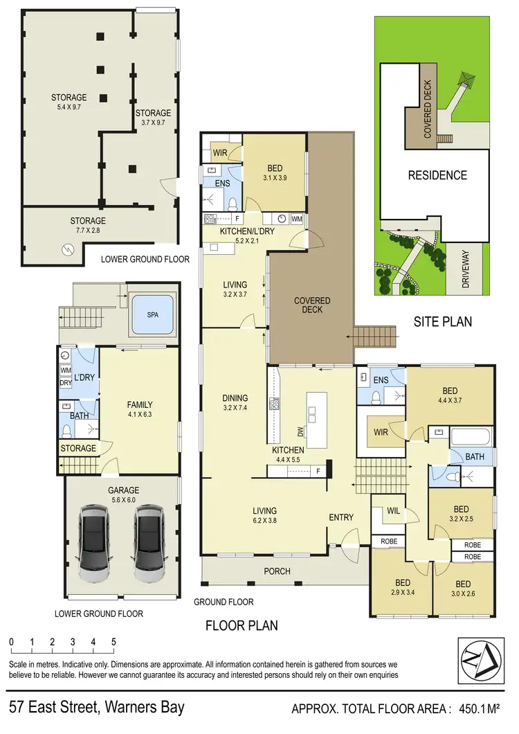 Floorplan of Homely house listing, 57 East Street, Warners Bay NSW 2282