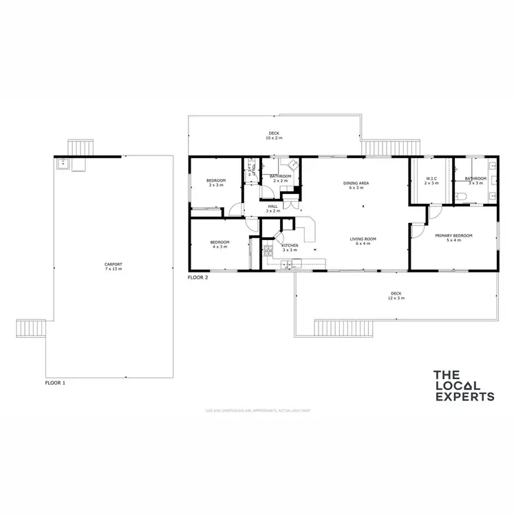 Floorplan of Homely house listing, 13 Jilbar Close, Caravonica QLD 4878