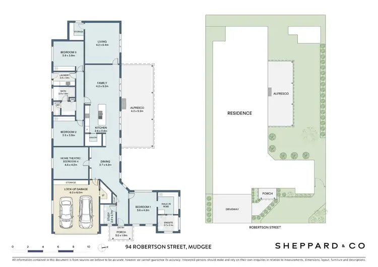 Floorplan of Homely house listing, 94 Robertson Street, Mudgee NSW 2850