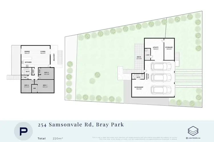 Floorplan of Homely house listing, 254 Samsonvale Road, Bray Park QLD 4500