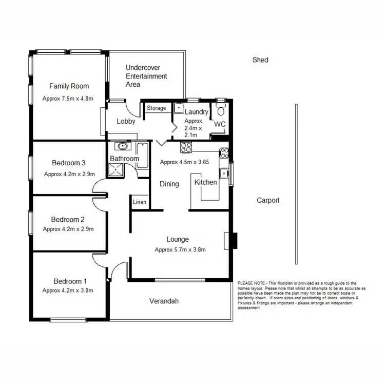 Floorplan of Homely house listing, 17 Phillips Street, Port Augusta SA 5700