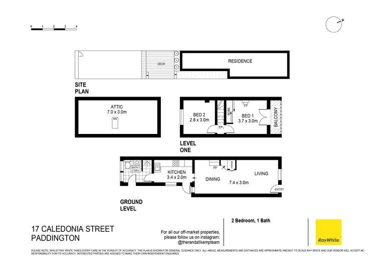 Floorplan of Homely house listing, 17 Caledonia Street, Paddington NSW 2021