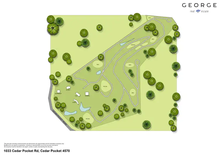 Floorplan of Homely house listing, 1033 Cedar Pocket Road, Cedar Pocket QLD 4570