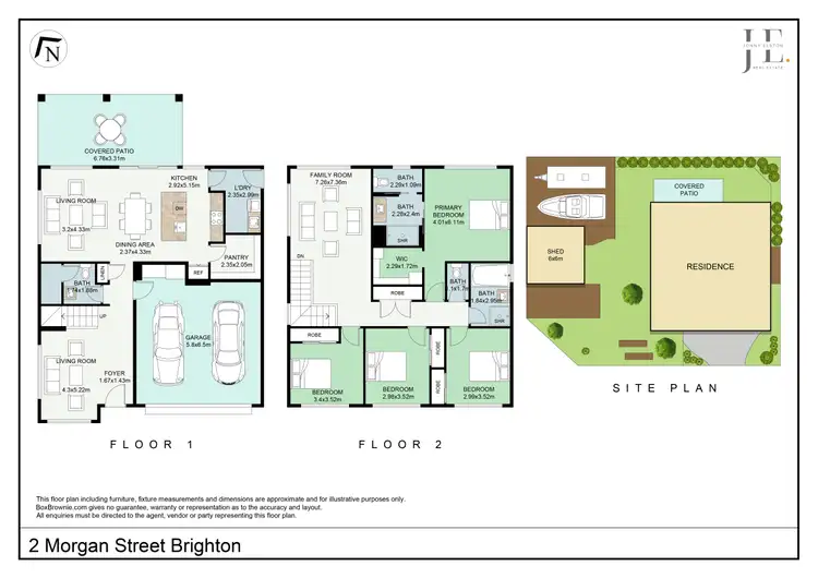 Floorplan of Homely house listing, 2 Morgan Street, Brighton QLD 4017